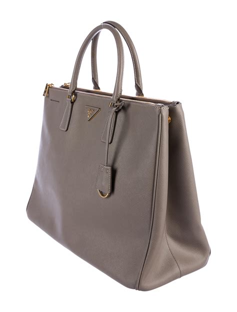 prada galleria extra large|PRADA Saffiano Lux Extra Large Galleria Double Zip .